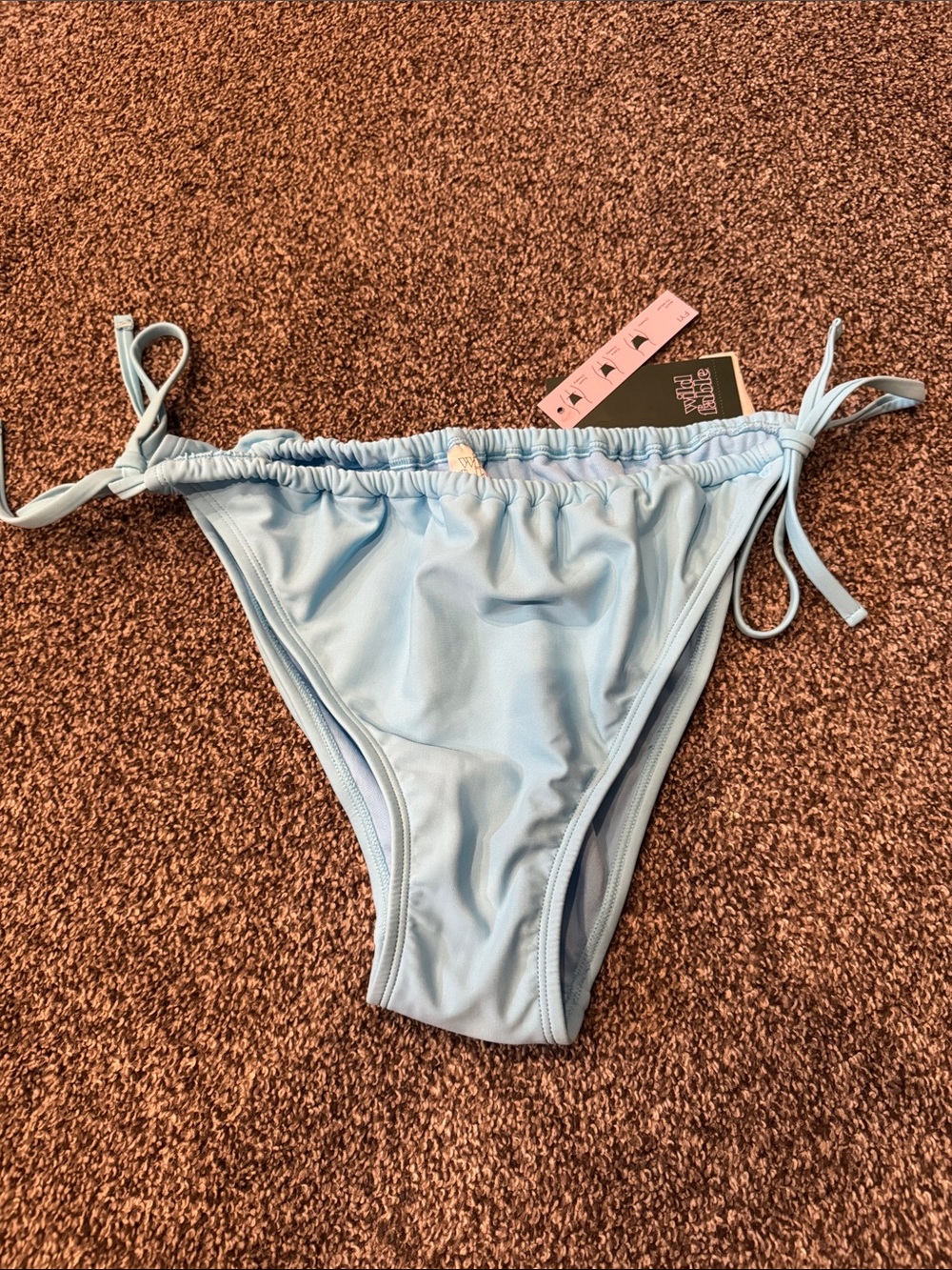 Wild Fable Pale Blue Bikini Bottoms with Side Ties